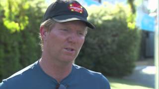 Catching up with Jim Courier - 2014 Australian Open
