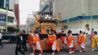 【4K】神田明神「平成27年神田祭／ご遷座四百年奉祝大祭・神幸祭」① 『神幸祭の行列』2015.5.9 @大手町・将門塚～日本橋・室町３丁目交差点