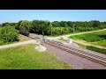 up 5068 west an sd70m mavic aerial view in 4k on 7 30 2017