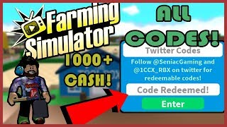 Roblox Farming Simulator Is Free New Code Update