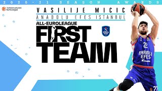 All-EuroLeague First Team: Vasilije Micic, Anadolu Efes Istanbul