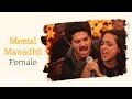 OK Kanmani - Mental Manadhil Female Lyric Video | A.R. Rahman, Mani Ratnam
