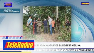 Retrieval ops sa Brgy. Kantagnos sa Leyte itinigil na | TELERADYO BALITA (25 April 2022)