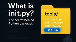 init.py EXPLAINED! Why Every Python Folder Needs It || Coding Hives