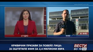 Кривични пријави за повеќе лица: Ја оштетиле ФФМ за 2,4 милиони евра