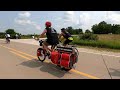 ragbrai 2024 day 3 clips 4k the hilliest day in ragbrai s 51 year history