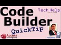 QuickTip: Default to Code Builder to use VBA in Microsoft Access - Always Use Event Procedures