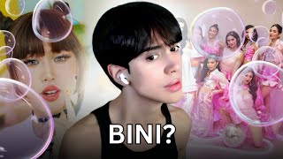 First Time Reacting To BINI! Salamin MV & Dance Practice