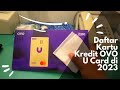 REVIEW  KARTU OVO U CARD DI 2023 || DAPAT LIMIT BERAPA ??