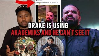 Drake EXPOSED FOR USING AKADEMIKS Against LEBRON JAMES FOR CHEATING ON WIFE