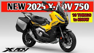 2025 Honda X-ADV 750 – The Ultimate Adventure Scooter!