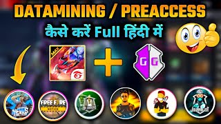 How To Datamining Free Fire 🥰 Free Fire Data Miner || Free Fire Data