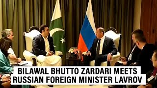 Watch | Pakistan’s Bilawal Bhutto Zardari meets Russian Foreign Minister Lavrov