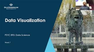 Module 7 Lecture: Data Visualization