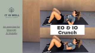 External and Internal Oblique Crunch Variations for Wide or Narrow ISA or Rib Flare