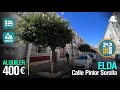 ✅ ALQUILADO ✅🔥ALQUILER / ELDA💰400€⭐️ CALLE PINTOR SOROLLA/ AMUEBLADO ⭐️