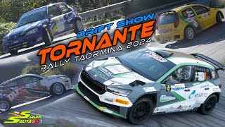 RALLY TAORMINA 2024 // DRIFT SHOW TORNANTE // PS. SAVOCA