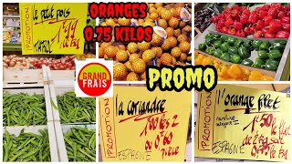 GRAND FRAIS PROMOTION FRUITS & LÉGUMES 17.01.23 #grandfrais #frais #promotion #promo #bonplan