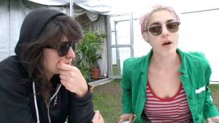 Warpaint Interview - Reading Festival 2011