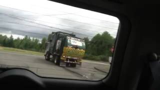 Friday route part 2- condor leach fl w/ cart tipper on trash