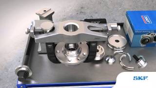 SKF - Come montare e smontare il cuscinetto ruota usando l’attrezzatura SKF VKN 600,  601 e 602-1