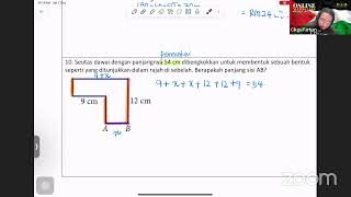 PERIMETER - ONLINE MATH CLASS FORM 1 2023 BERSAMA CIKGU FARHAN