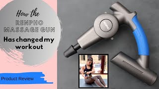 How the Renpho Massage Gun has Change my Workout Routine! - Product Review