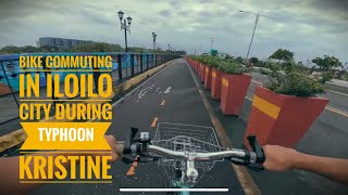 Bike Commuting in Iloilo City During Typhoon Kristine