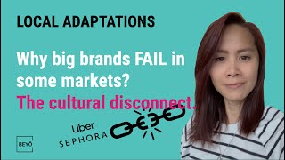 Case studies of big companies failed in certain markets due to a lack of cultural understanding