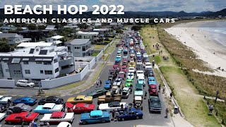 The biggest American classic car event in New Zealand? Rare cars everywhere - Beach Hop 2022