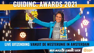 De uitreiking van de GUIDINC. STREAMING VIDEO AWARDS 2021