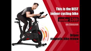 This is the BEST indoor cycling bike under $300 on Amazon | Dripex magnetic bike review