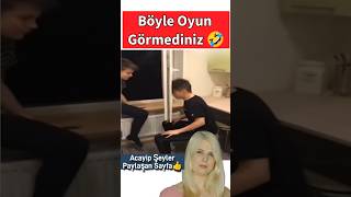 İdda ediyorum. Böyle komik bir oyun görmediniz. İki genç pencere ile oyun oynuyor. 😆🤣