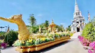 សូមអនុមោទនា!!!រៀបចំផ្កាសម្រាប់បុណ្យមាឃបូជាថ្ងៃស្អែក 🙏🙏🙏🌸🌸🌸🌺🌺