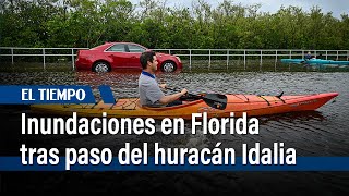 Grandes inundaciones en Florida tras el paso del huracán Idalia | El Tiempo
