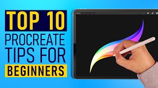 PROCREATE - Top 10 Features for Beginners