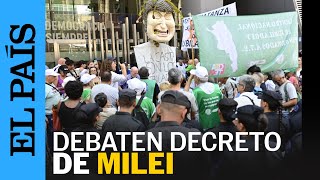 ARGENTINA | Diputados debaten la ley ómnibus de Javier Milei | EL PAÍS