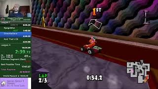 [PB] Muppet RaceMania Speedrun - Mallory Gallery Fast Lap/3 Lap (23.30/1:14.63)