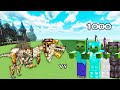 Ancient Remnant Vs 1000 Zombies | Minecraft