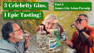 Instant Spirits Review - 3 Celebrity Gins, 1 Epic Tasting - Gin#1 James Gin Asian Parsnip