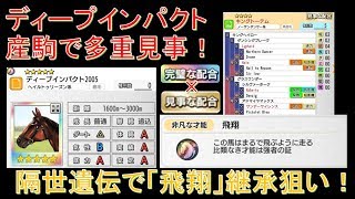 【ダビマス】ディープインパクト2005の隔世遺伝狙い多重見事！【第134回ダービースタリオンマスターズ攻略】