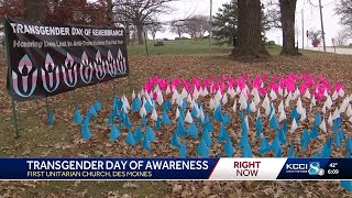 Memorial at Des Moines church pays tribute to lives lost to anti-trans violence