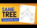 Same Tree - Leetcode 100 - Java
