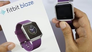 Fitbit Blaze Smart Fitness Watch Unboxing