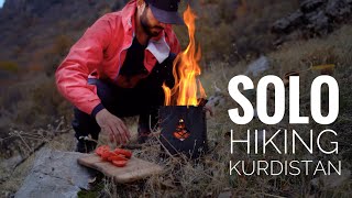 Solo Hiking Kurdistan Bature - بەتەنھا لە شاخ