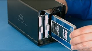 OWC ThunderBay 4 mini: How to install 2.5-inch hard drives or SSDs