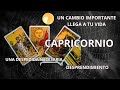 Capricornio... Un cambio importante llega a tu vida...