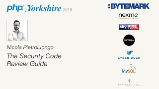 Nicola Pietroluongo - The Security Code Review guide