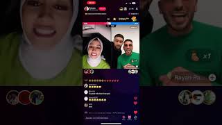 Rokahinda live avec mon bébé d’amour mais j’ai l ´attraper bisous q1 🇲🇦🇩🇿🇹🇳