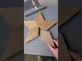 easy 45 degree wooden stars